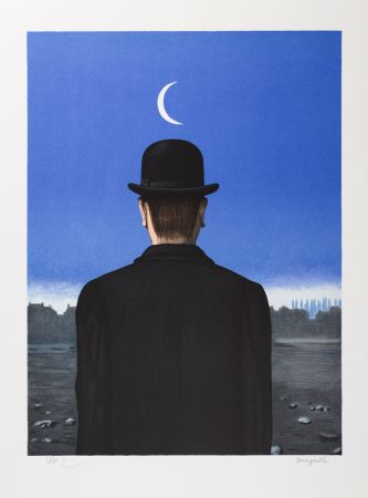 Litografia Magritte - Le Maître d’École (The School Master)