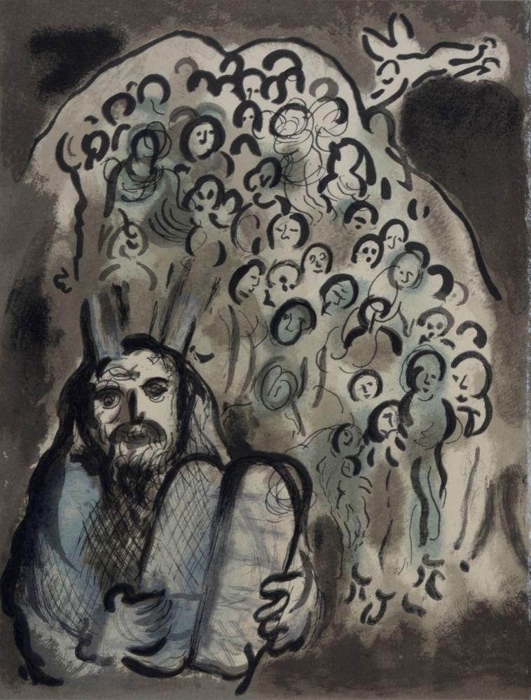 Litografia Chagall - Le message biblique