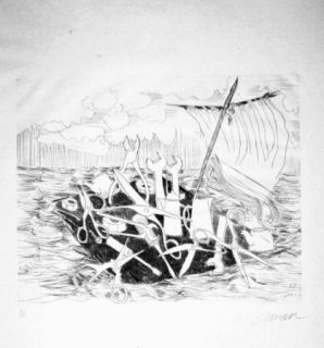 Libro Illustrato Arman - Le naufrage de Méduse