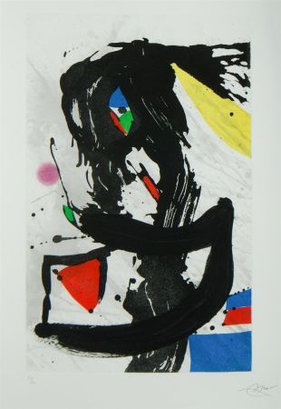 Carborundum Miró - Le naufragé