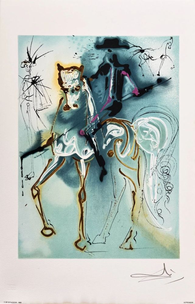 Litografia Dali - Le Picador