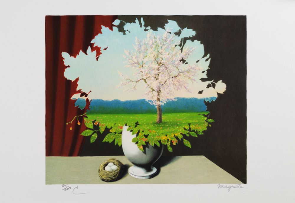 Litografia Magritte - Le Plagiat