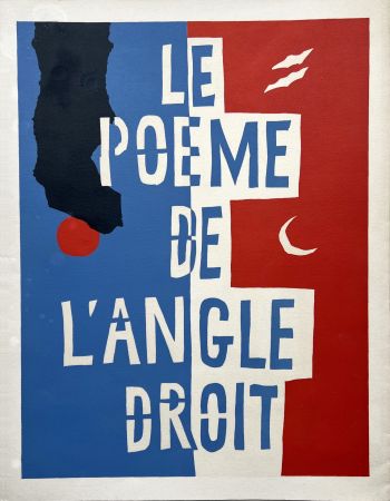 Litografia Le Corbusier - LE POÈME DE L'ANGLE DROIT. Couverture (Paris 1955)