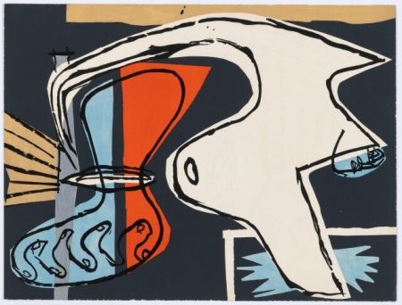 Litografia Le Corbusier - Le poème de l'angle droit