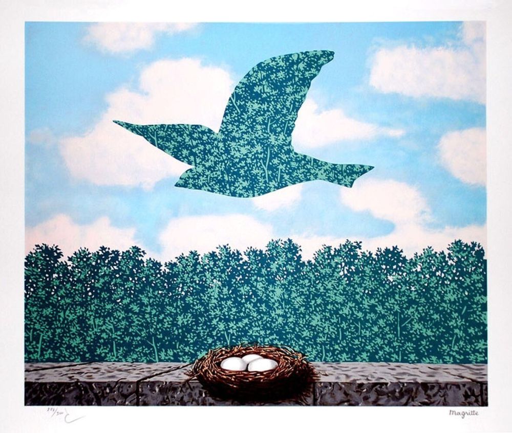Litografia Magritte - Le Printemps