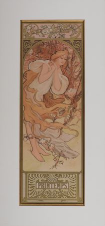 Litografia Mucha - Le Printemps