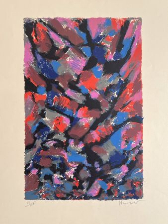 Litografia Manessier - Le Ravin 