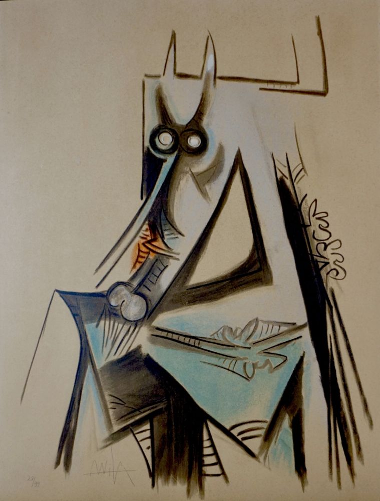 Litografia Lam - Le Regard Vertical