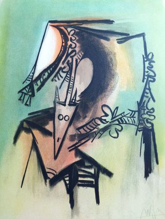 Litografia Lam - Le Regard Vertical - 