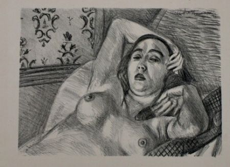 Litografia Matisse - LE REPOS DU MODELE