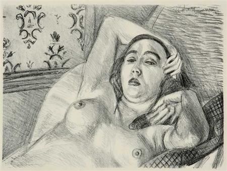 Litografia Matisse - Le Repos du Modele