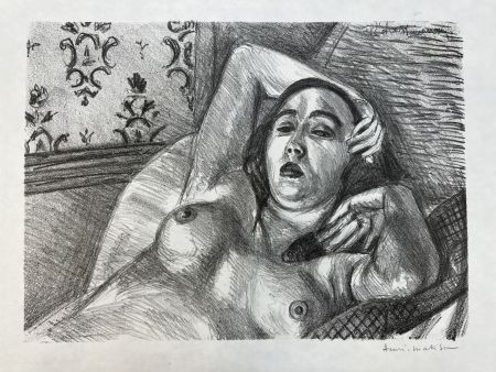 Litografia Matisse - Le repos du modele ( Duthuit 416 )