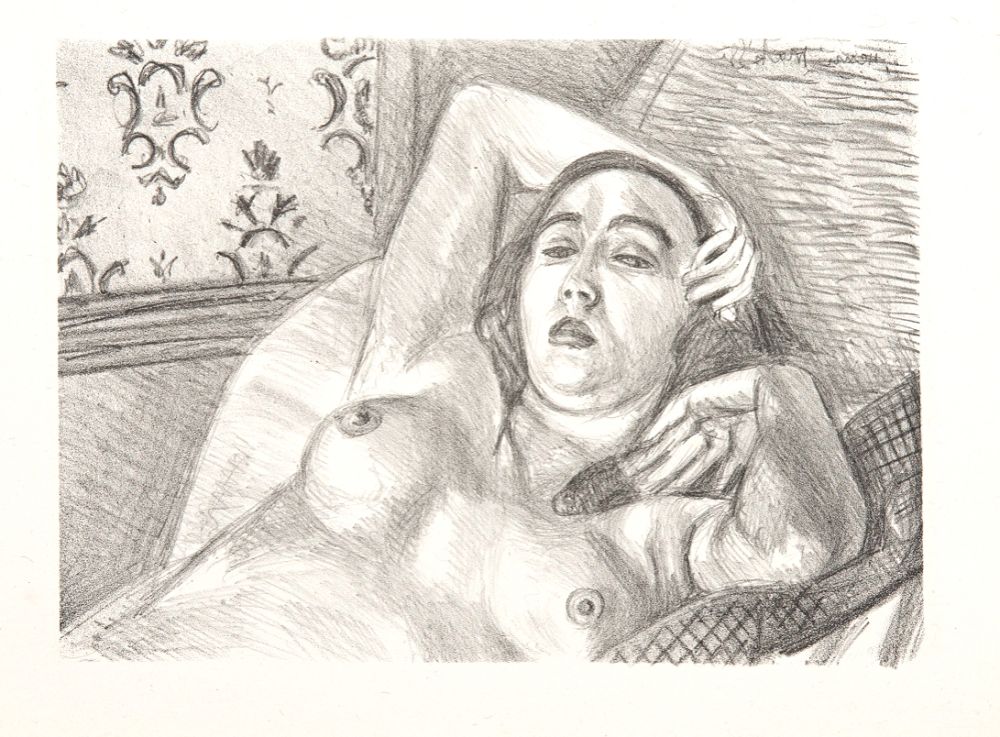 Litografia Matisse - Le Repos du modèle