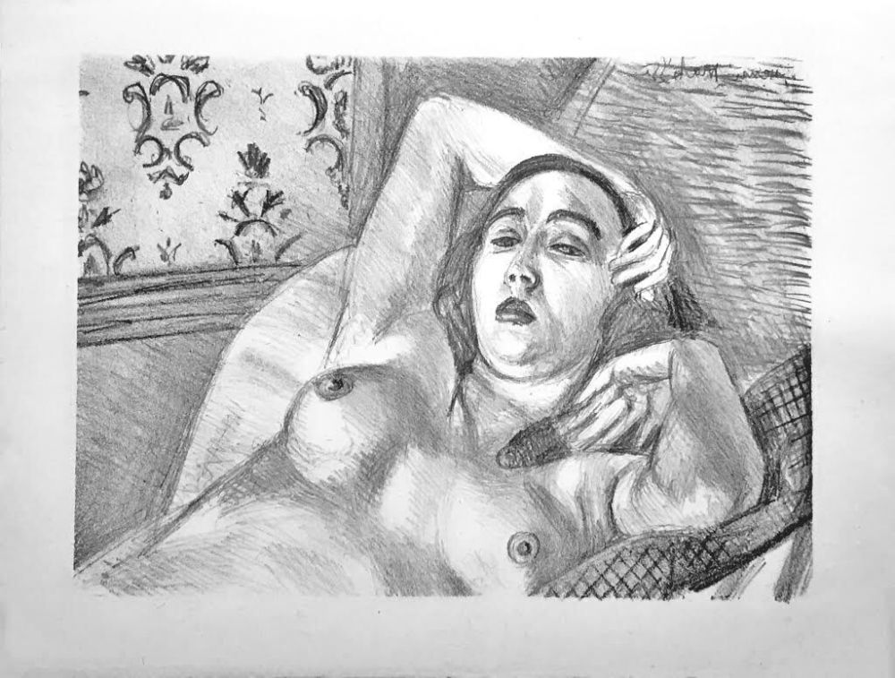 Litografia Matisse - Le Repos du modèle