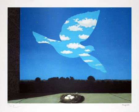 Litografia Magritte - Le Retour