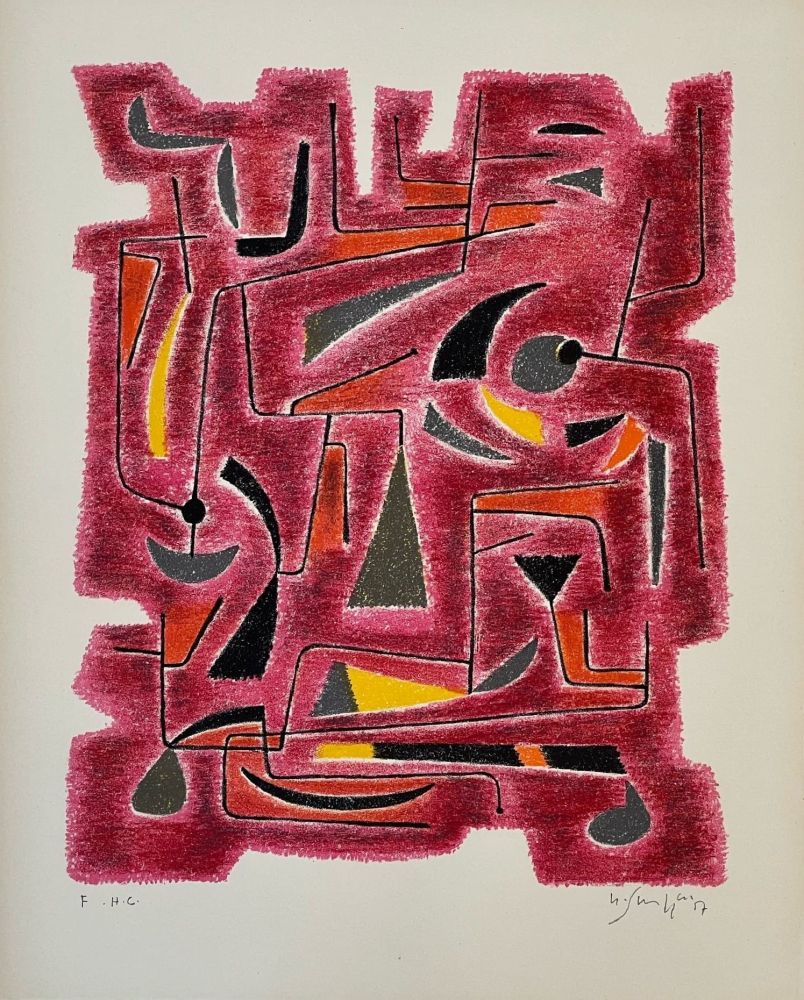 Litografia Singier - Le Rotatostroï du Barine Michaël 