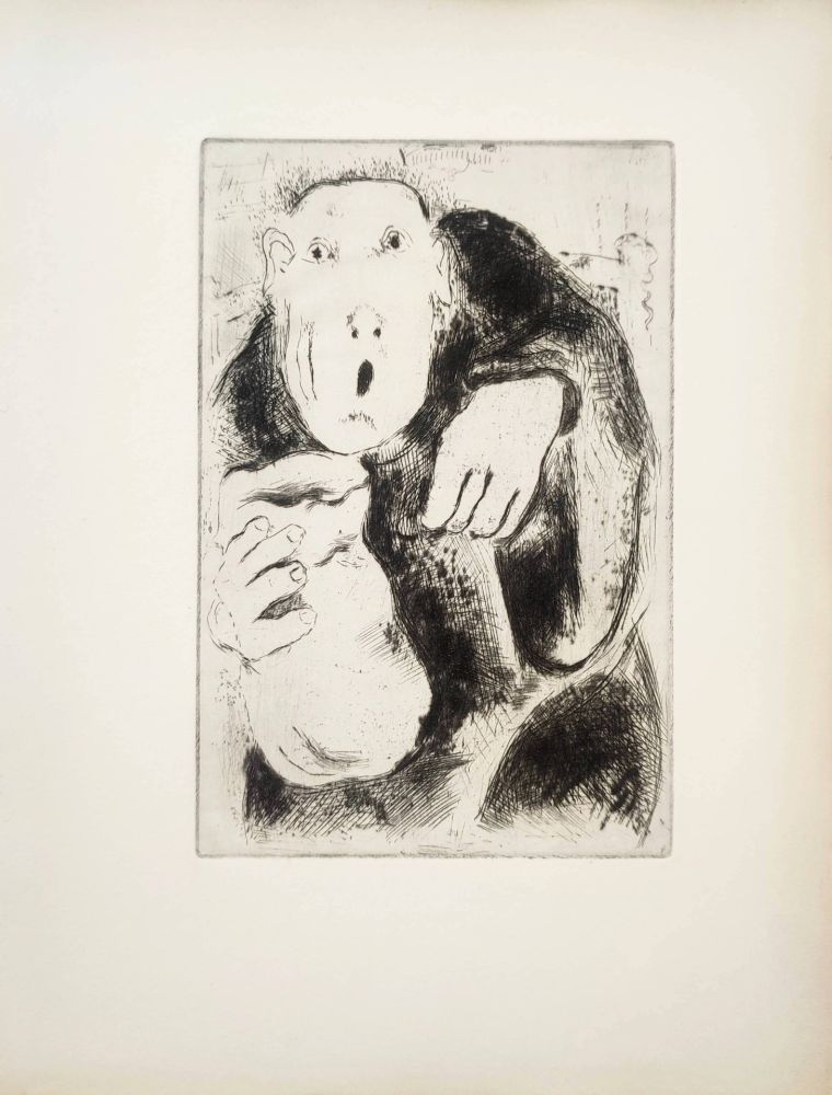 Acquaforte Chagall - Le Sept Péchés Capitaux