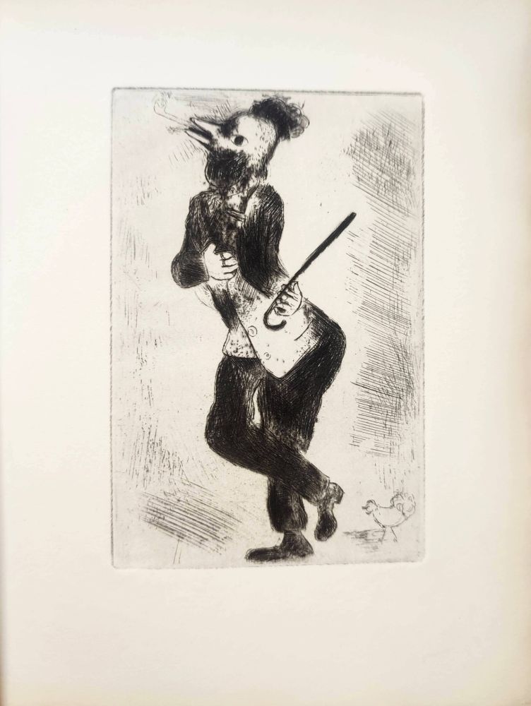 Acquaforte Chagall - Le Sept Péchés Capitaux