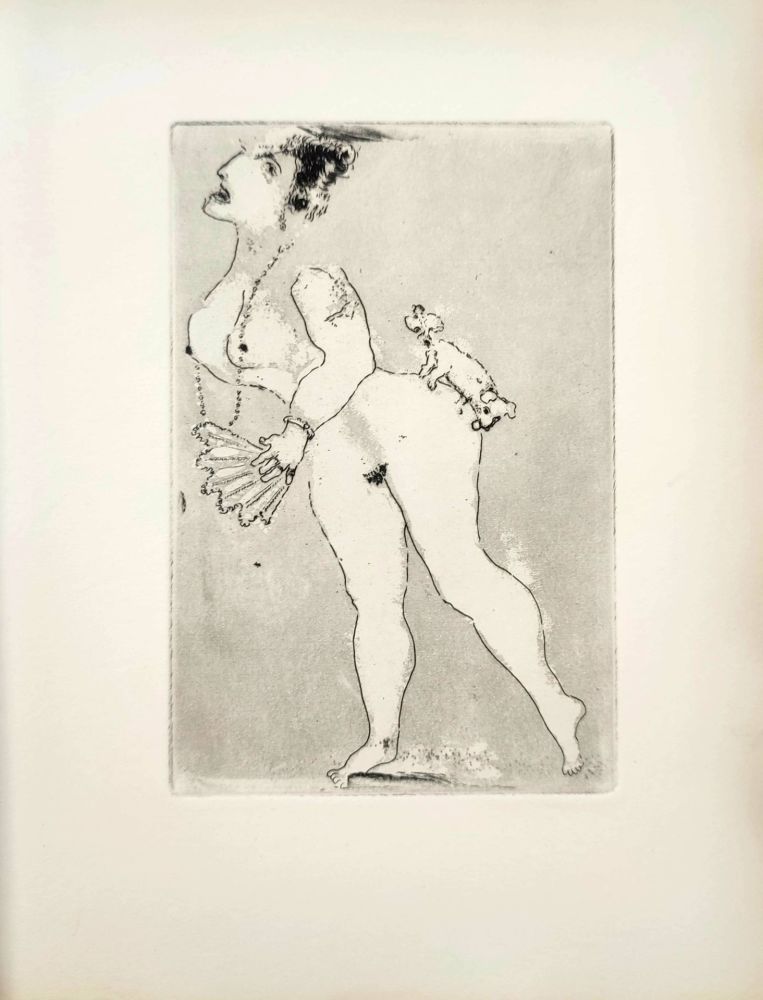Acquaforte Chagall - Le Sept Péchés Capitaux