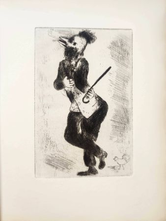 Acquaforte Chagall - Le Sept Péchés Capitaux