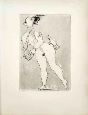 Acquaforte Chagall - Le Sept Péchés Capitaux