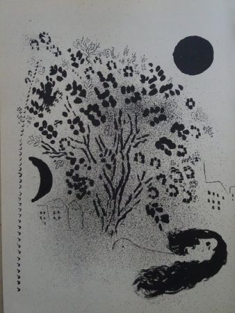 Litografia Chagall - Le Soir