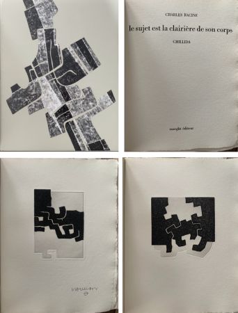 Libro Illustrato Chillida - Le sujet est la clairière de son corps