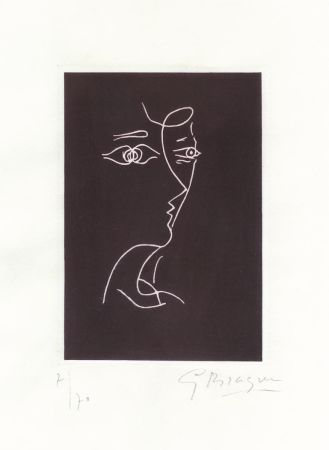 Litografia Braque - Le tir à l'arc