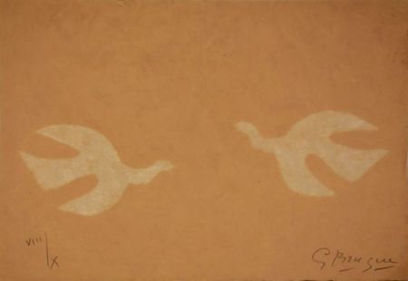 Litografia Braque - Le Tir à l'arc