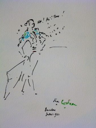 Litografia Cocteau - Le Torero