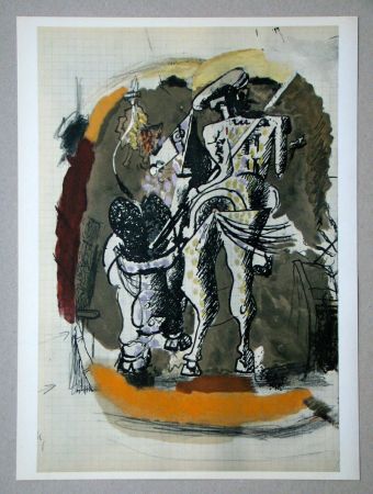 Litografia Braque (After) - Le Torero