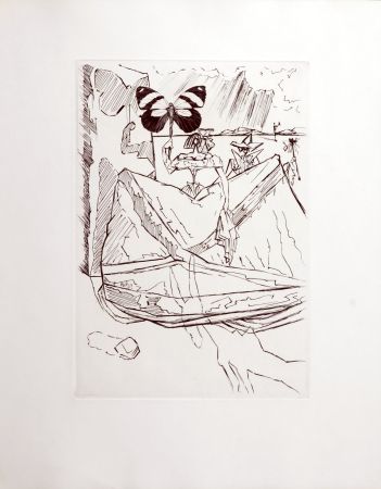 Litografia Dali - Le Tricorne, 1958