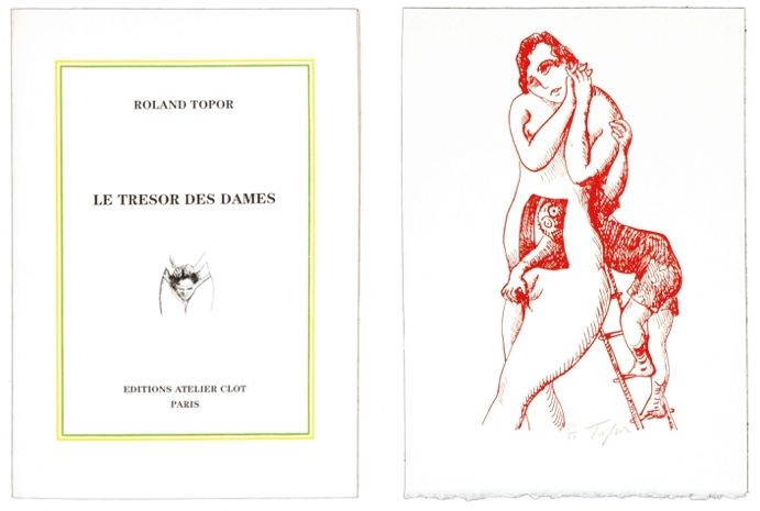Libro Illustrato Topor - Le trésor des dames