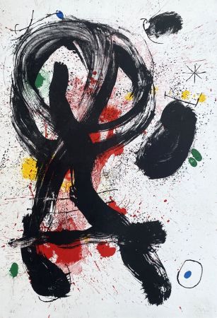 Litografia Miró - Le Vendangeur