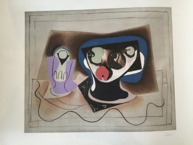 Acquatinta Picasso - Le Verre d' Absinthe