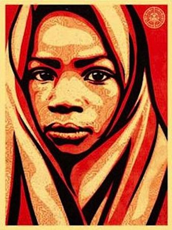 Serigrafia Fairey - L.E.A.D. Uganda (Blanket)