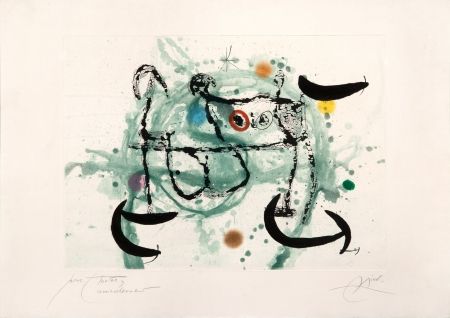 Acquaforte E Acquatinta Miró - L´ecartelée
