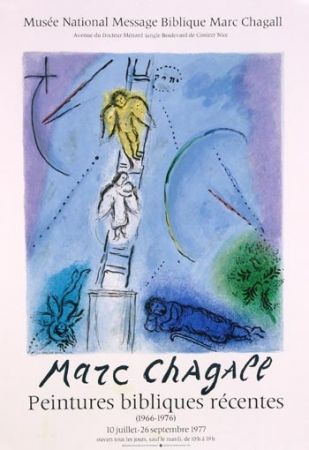 Litografia Chagall - L'Echelle de Jacob