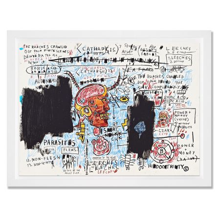 Serigrafia Basquiat - Leeches