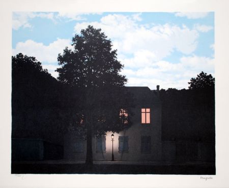 Litografia Magritte - L'Empire des Lumières