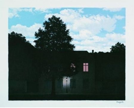 Litografia Magritte - L'empire des lumières