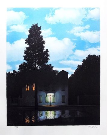 Litografia Magritte - L'empire des lumières
