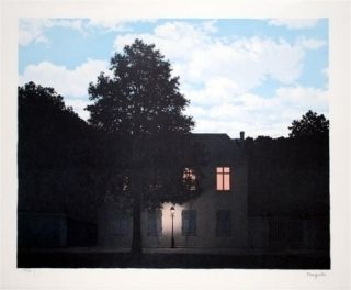 Litografia Magritte - L'empire des lumières 1961