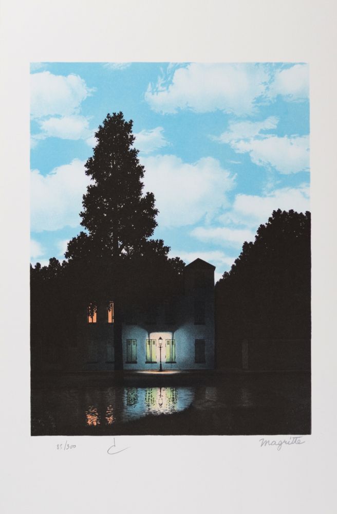 Litografia Magritte - L’Empire des Lumières (The Empire of Light)
