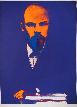 Serigrafia Warhol - Lenin 402 Trial Proof by Andy Warhol