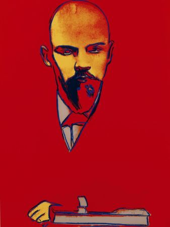 Serigrafia Warhol - Lenin (Red) (FS II.403)
