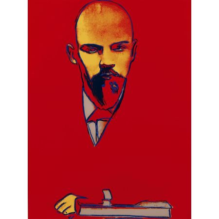 Serigrafia Warhol - Lenin (Red) (FS II.403)