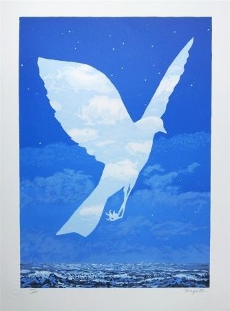 Litografia Magritte - L'Entrée en scène