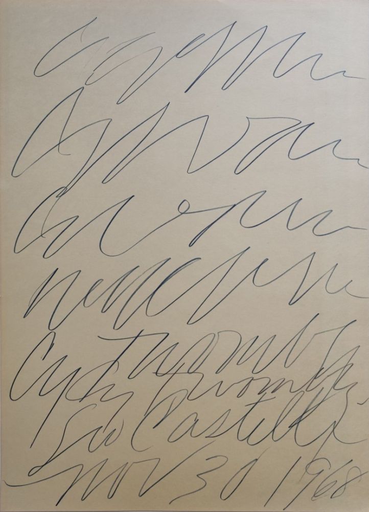 Litografia Twombly - 