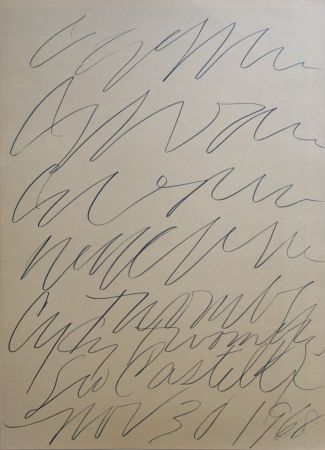 Litografia Twombly - 